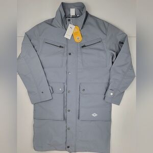 Puma Woven Full Zip Coat X Nanamica Mens Size Large Jacket Grey 539851-85 New